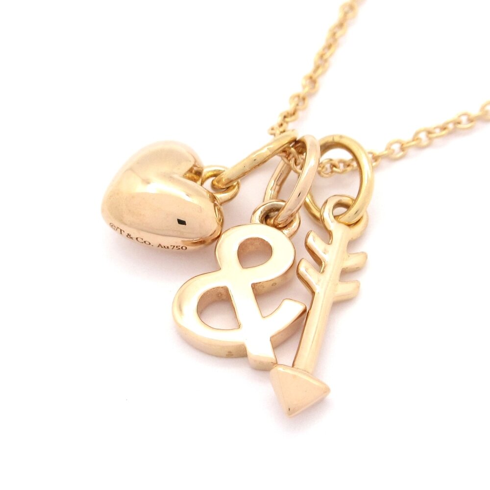 Tiffany & Co. Heart & Arrow Charm Necklace Necklace